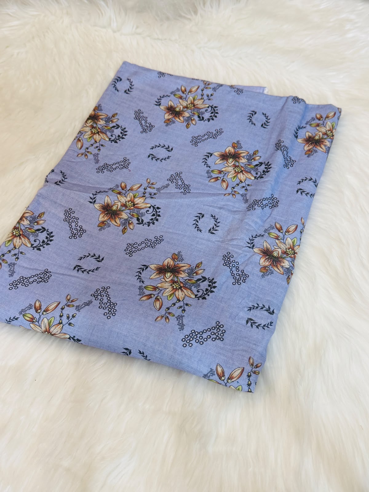 Printed khadar 2-Piece Suit