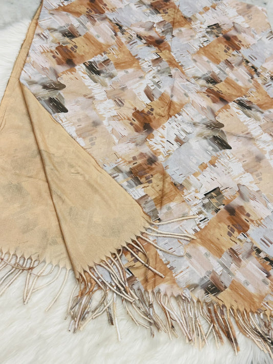 Cozy Wool Mini Shawl