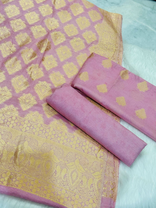 3pc Lawn jacquard