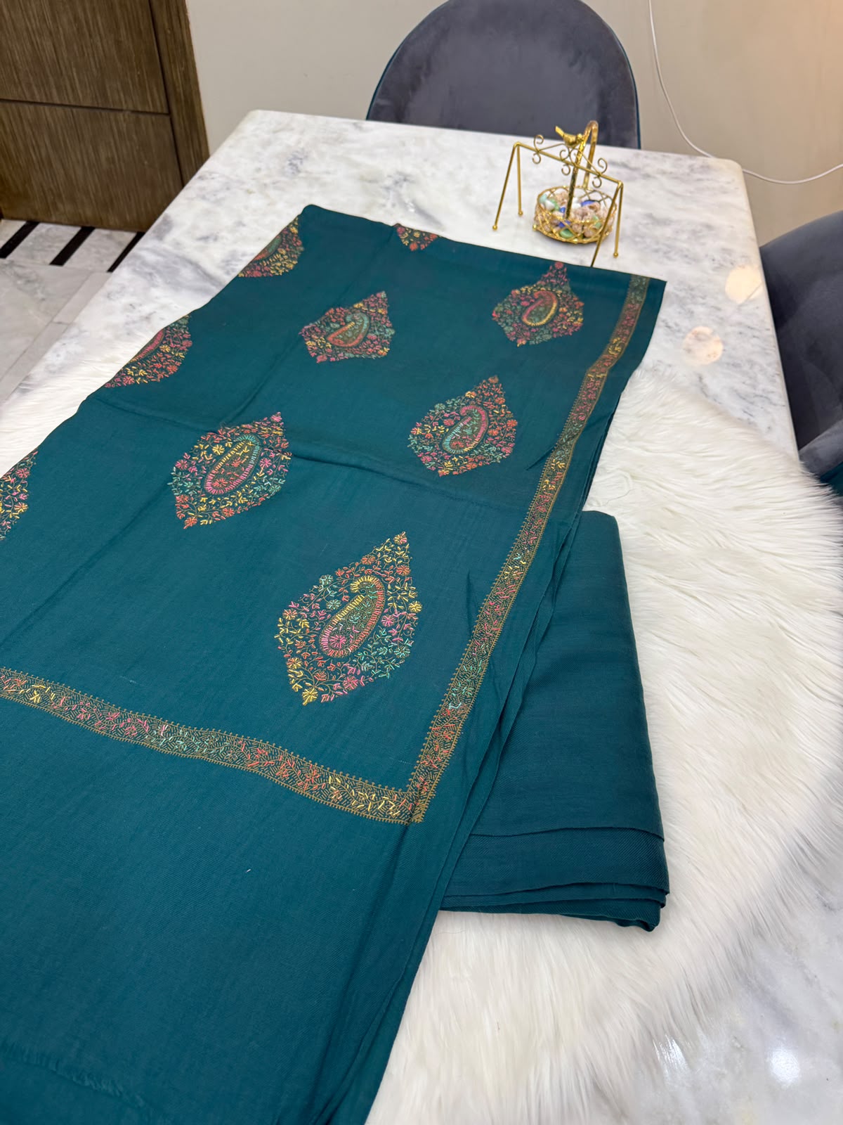 Z.Pashmina Kacha Tanka zinc 3PC
