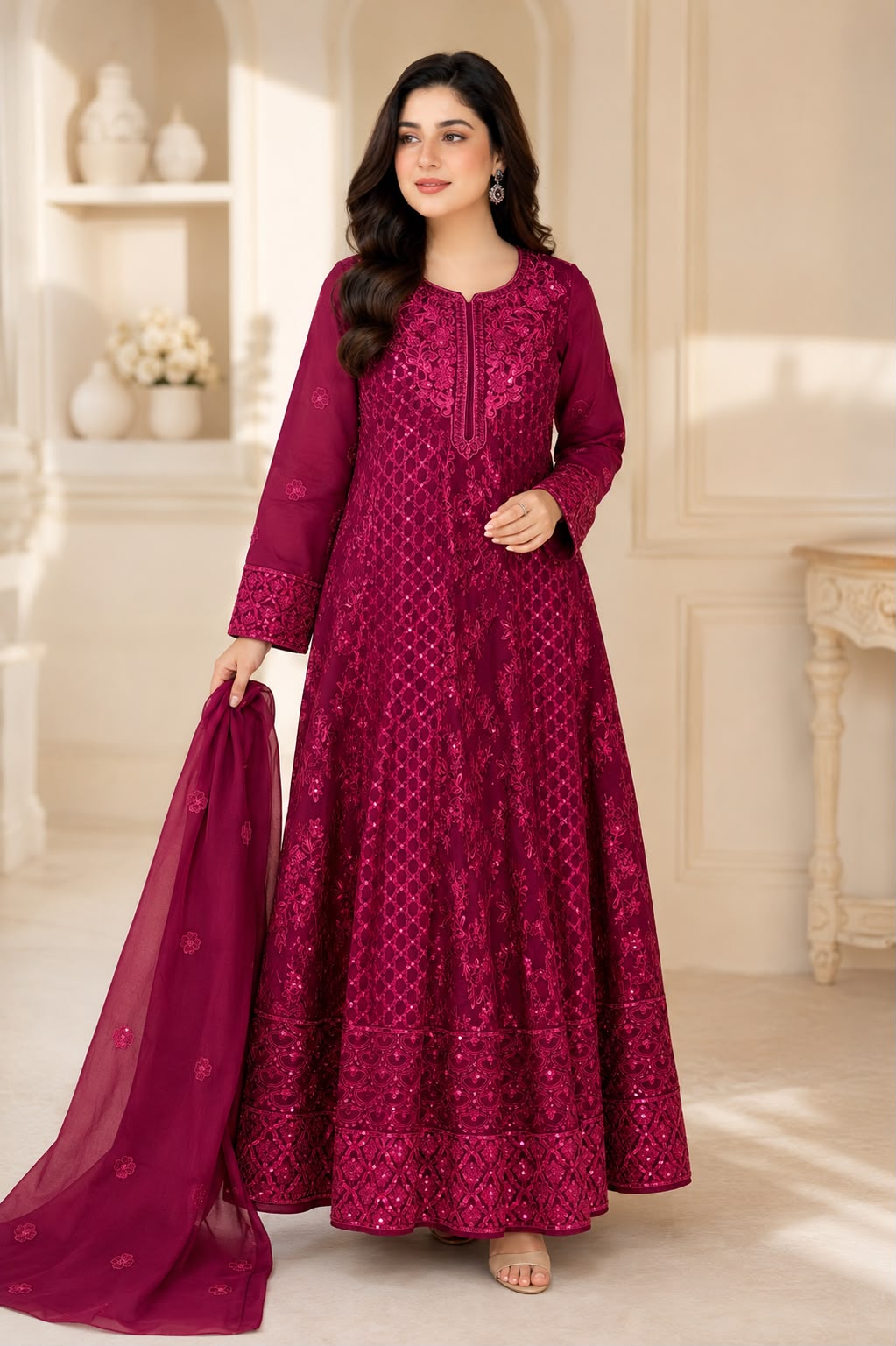 Maha couture [Dark pink]