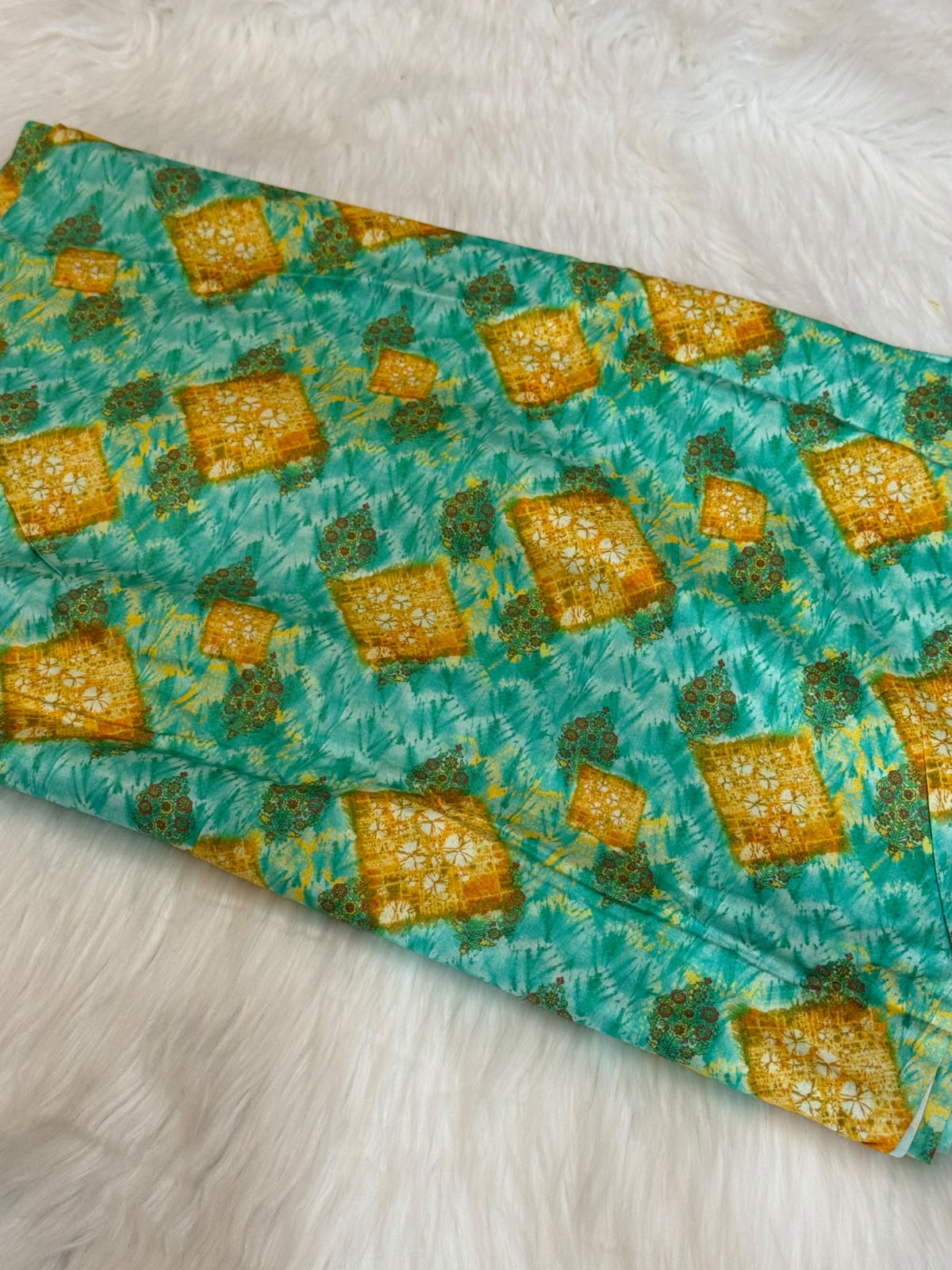 Printed Linen 2-Piece Suit