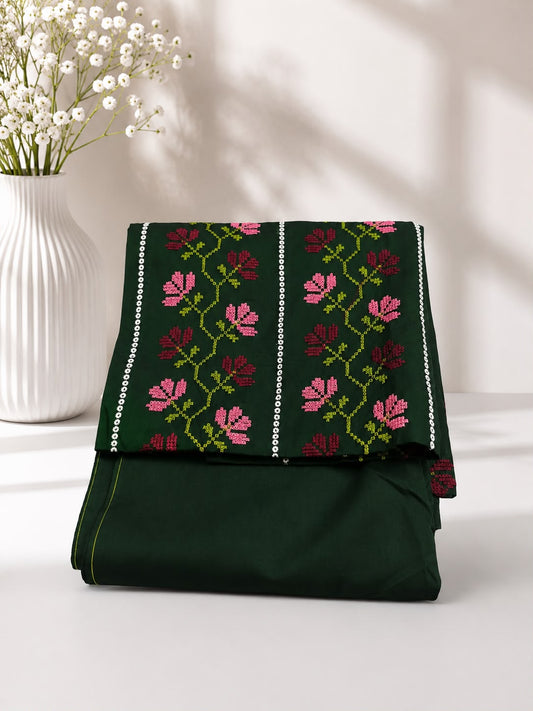 Colourful – Premium Embroidered Unstitched 2 Piece Lawn Suit
