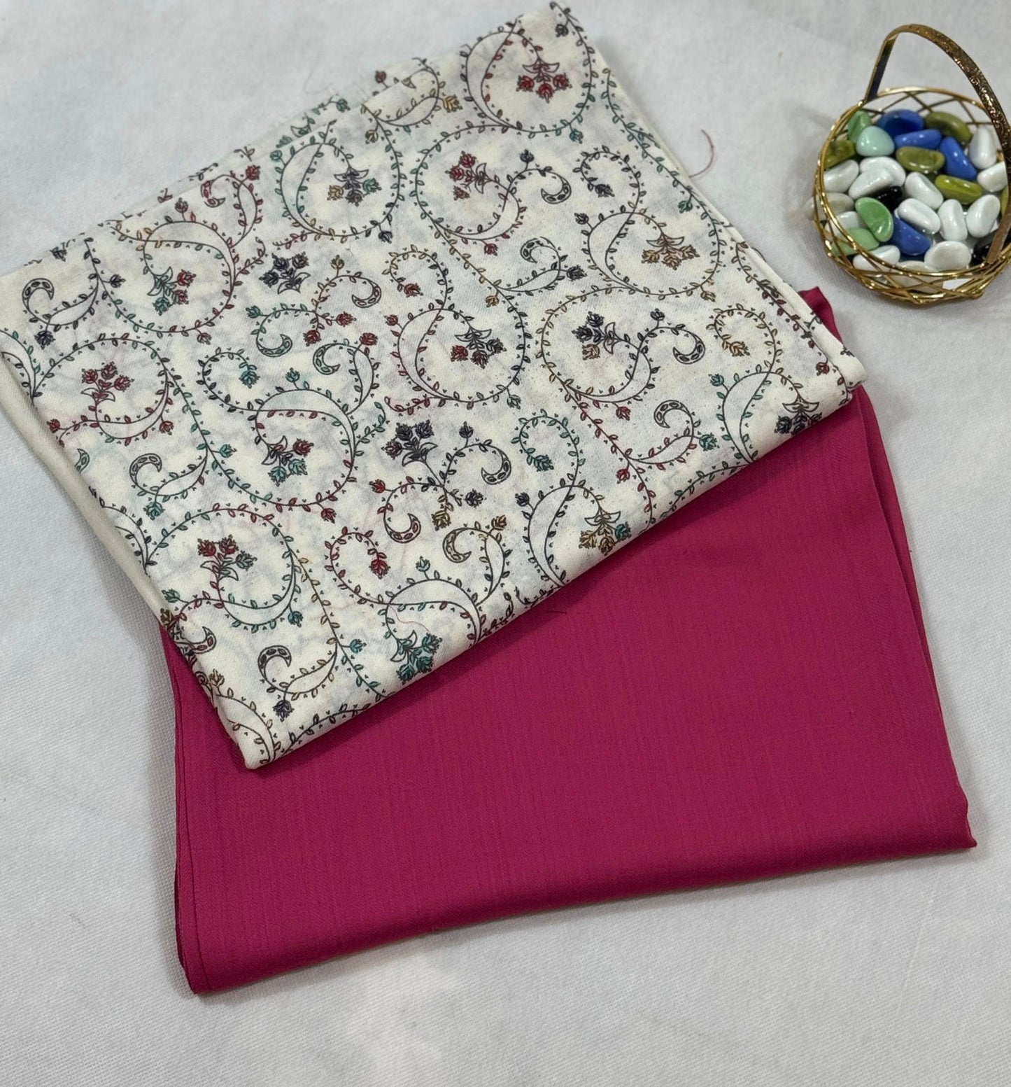 Three pc pashmina suit