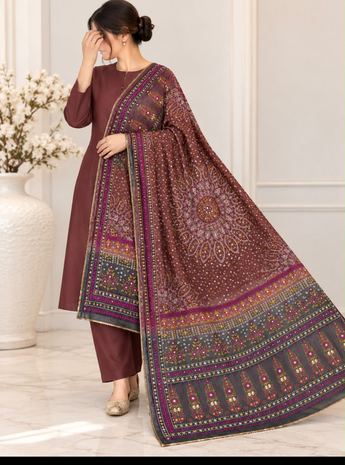 Chunnari dupatta
