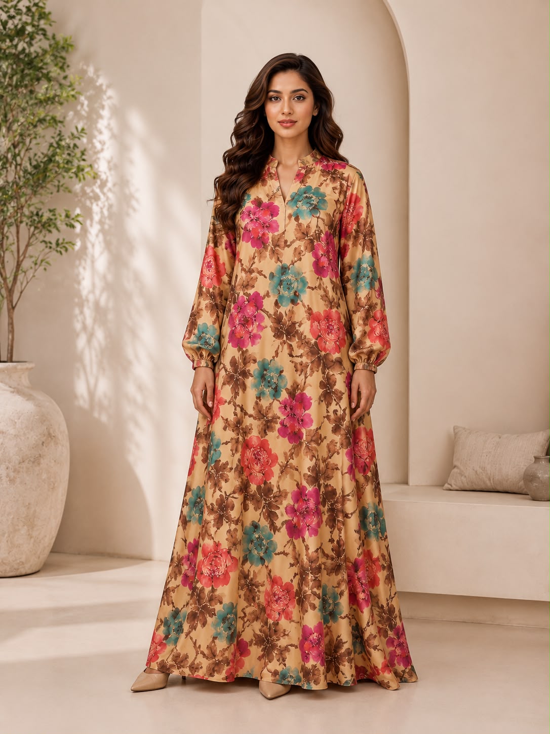 Blooming Grace Kaftan