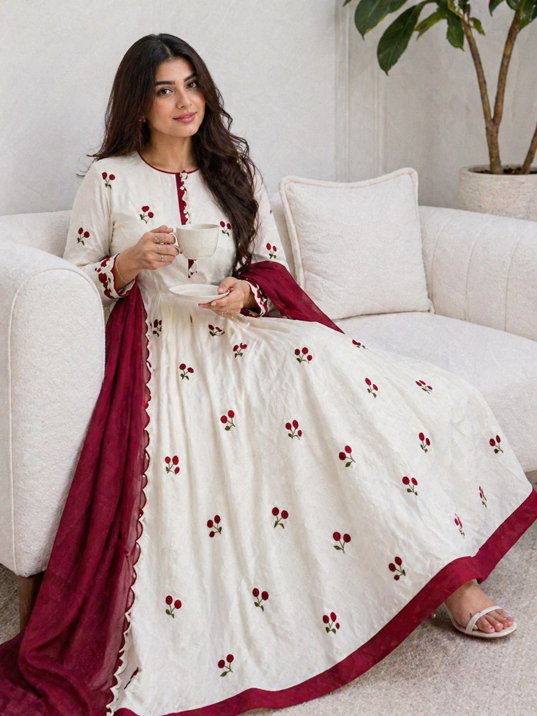Embroidered Fabric