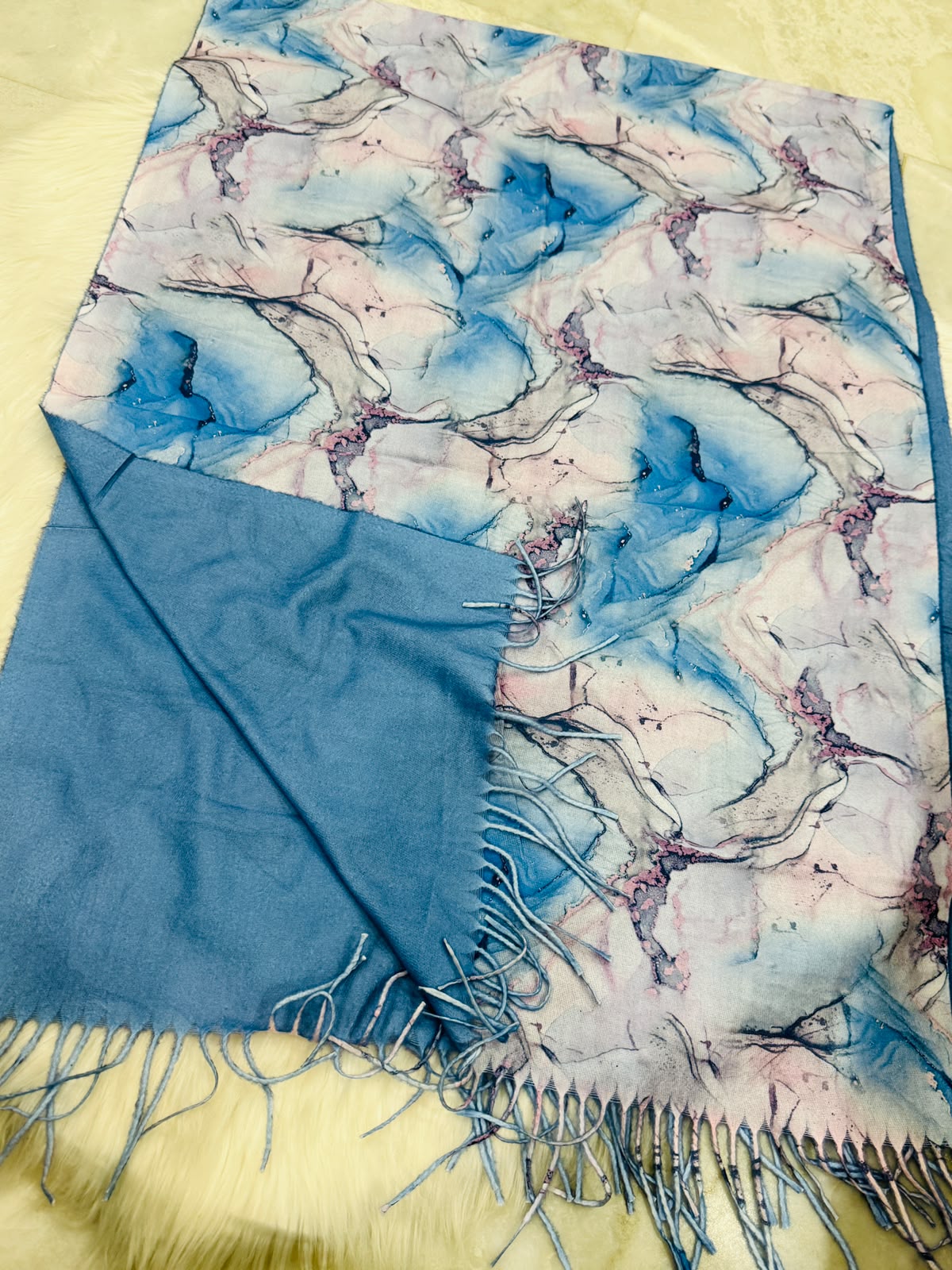 Cozy Wool Mini Shawl