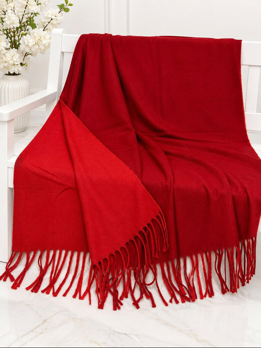 Double Shade Wool Mini Shawl