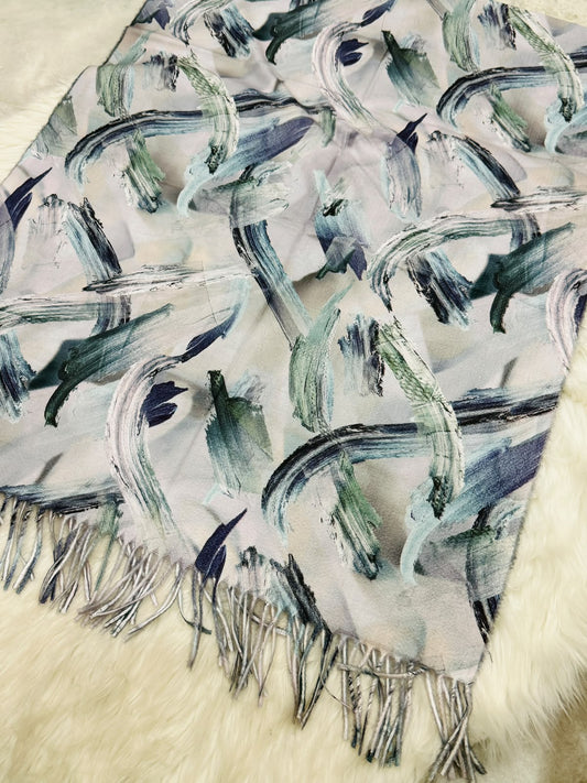 Cozy Wool Mini Shawl