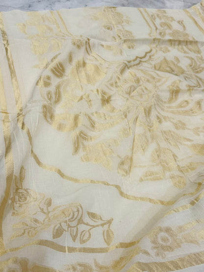 Lawn jacquard dupatta