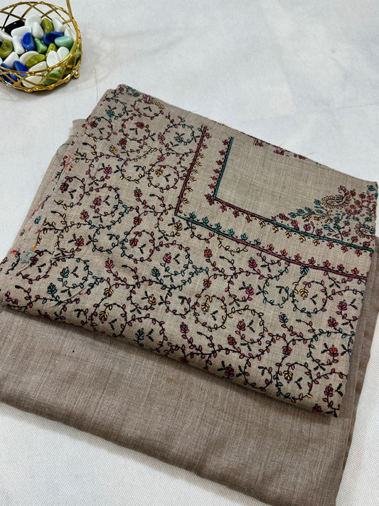 Three pc pashmina suit