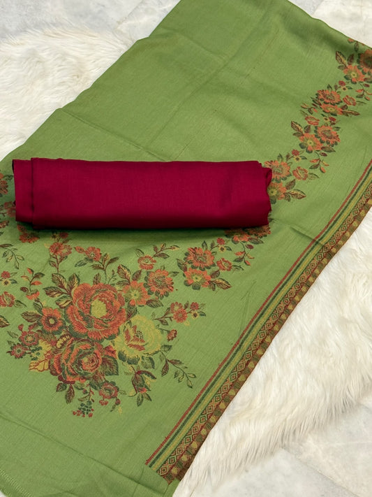 Pashmina Kani wool 3 pc