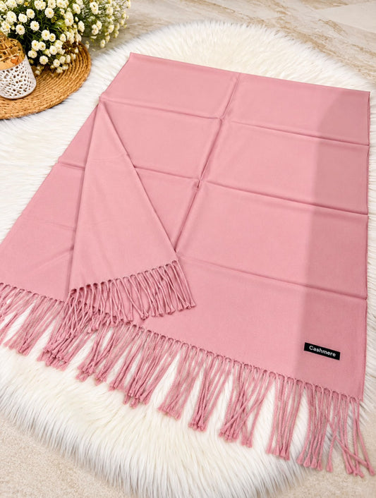 Single Shade Wool Mini Shawl