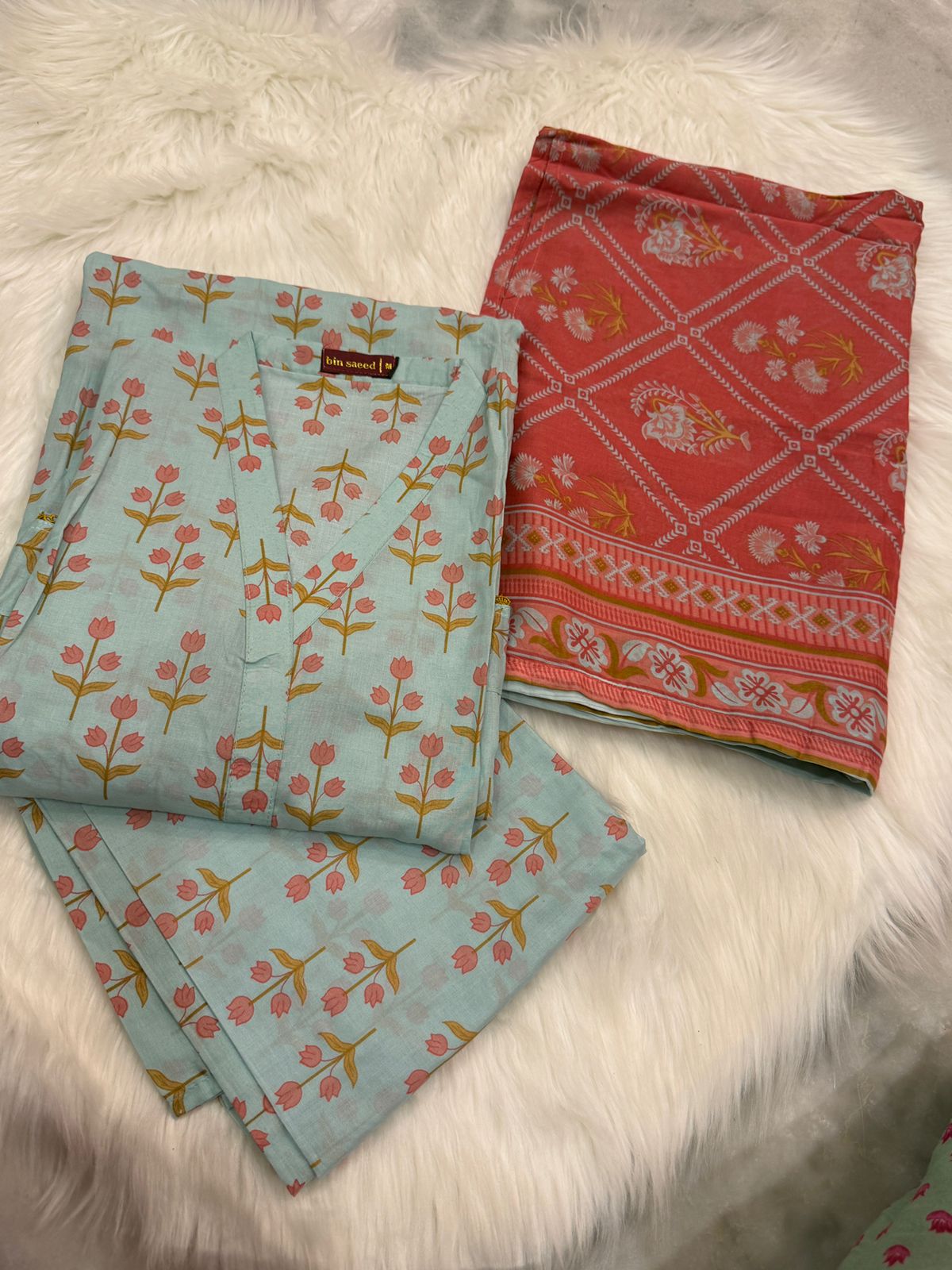 3PC FABRIC Lawn