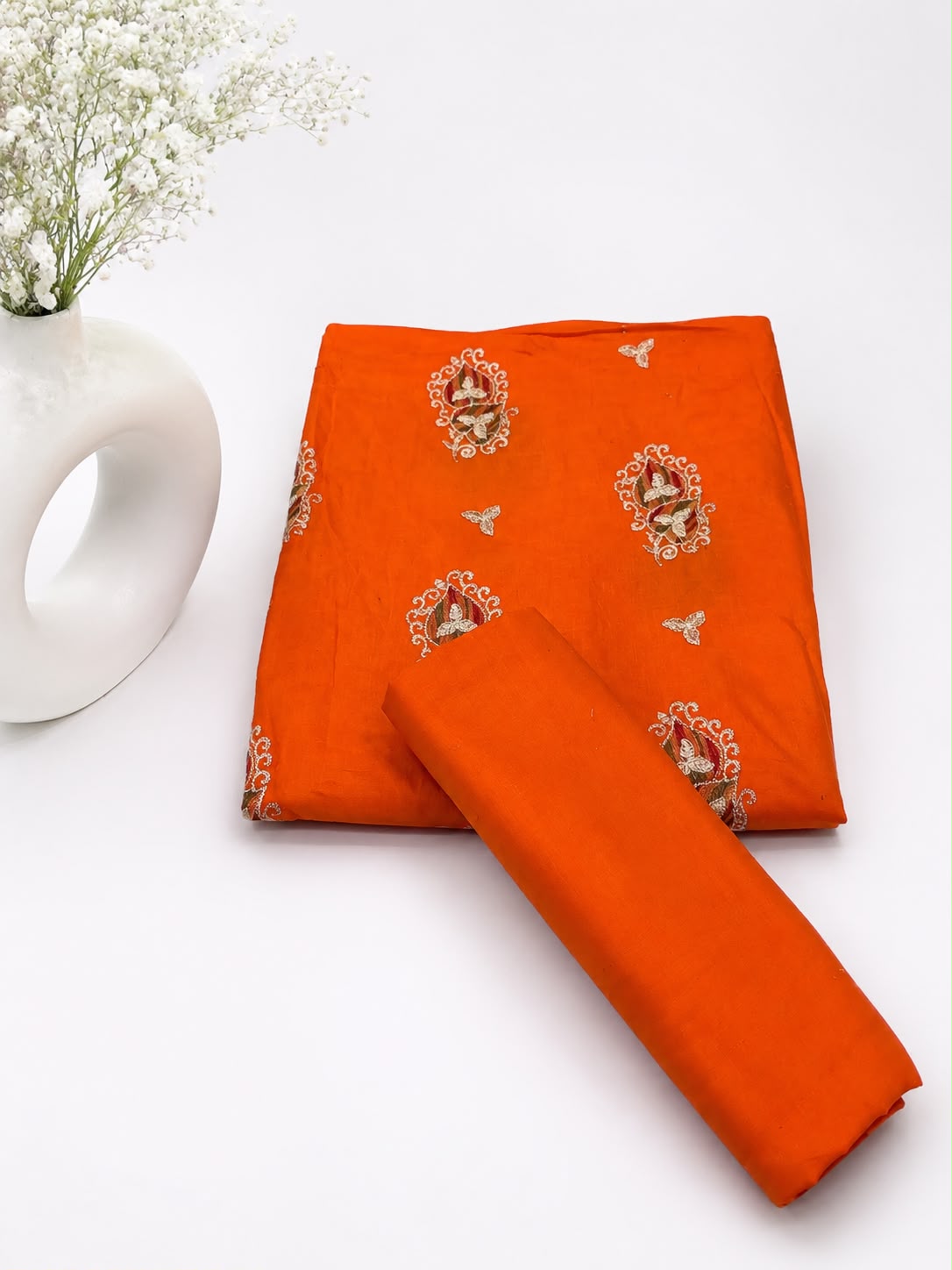 Embroidered suit