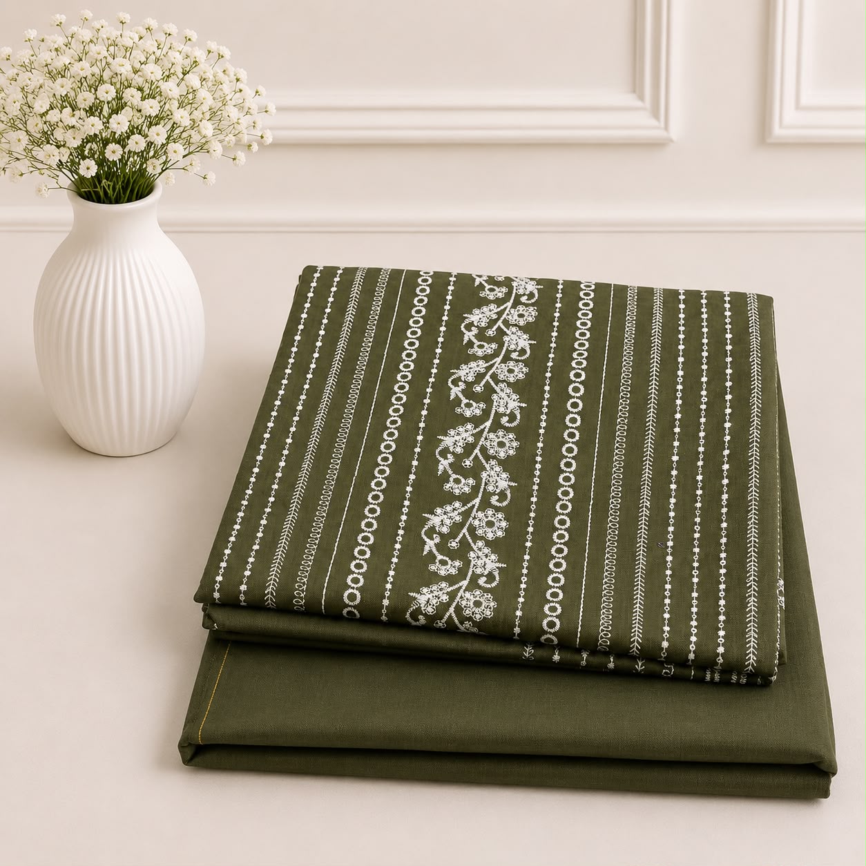 Nayab – Premium Embroidered Unstitched 2 Piece Lawn Suit