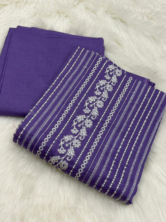 Embroidered 2pc Lawn