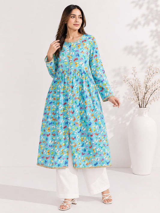 printed frock