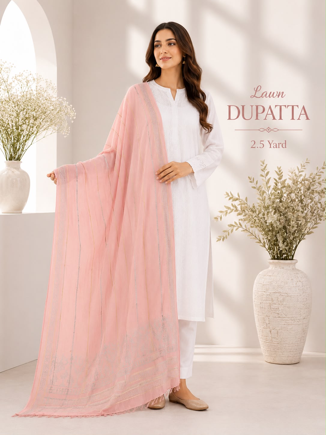 Lawn Dupatta