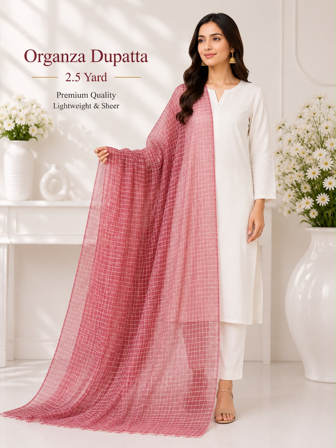 Organza Dupatta