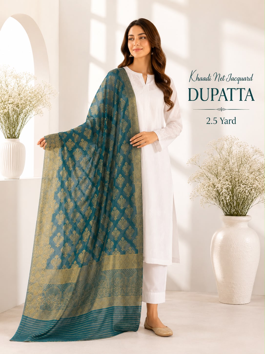 Khaadi Net Jacquard