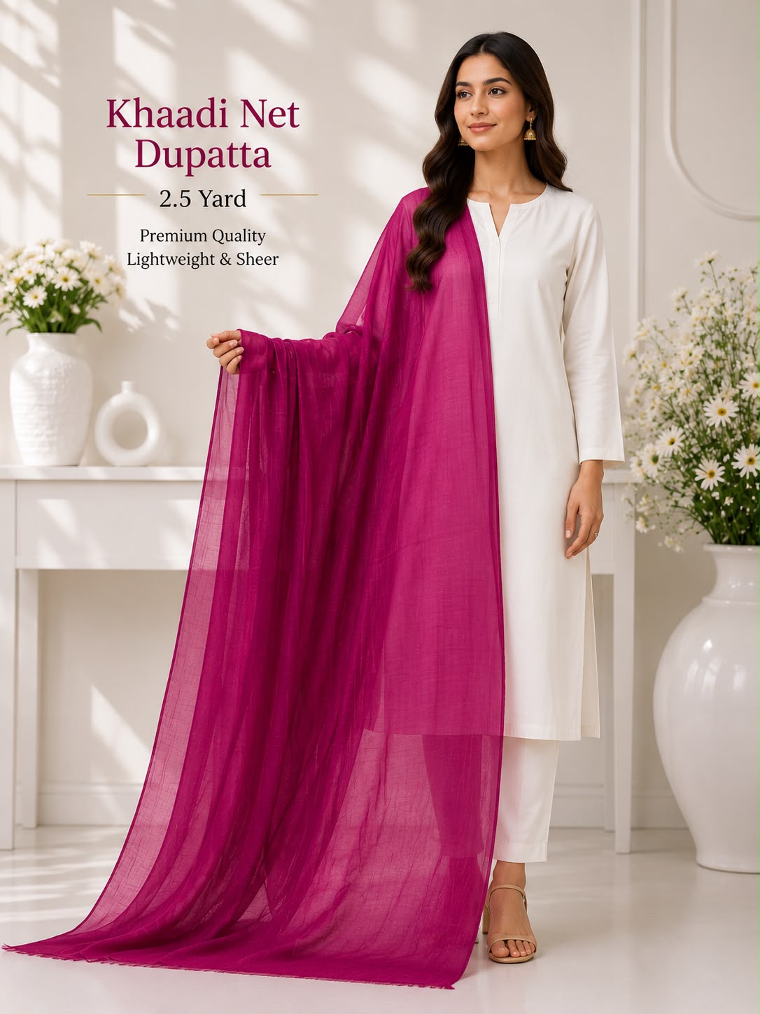 Khaadi Net Fabric
