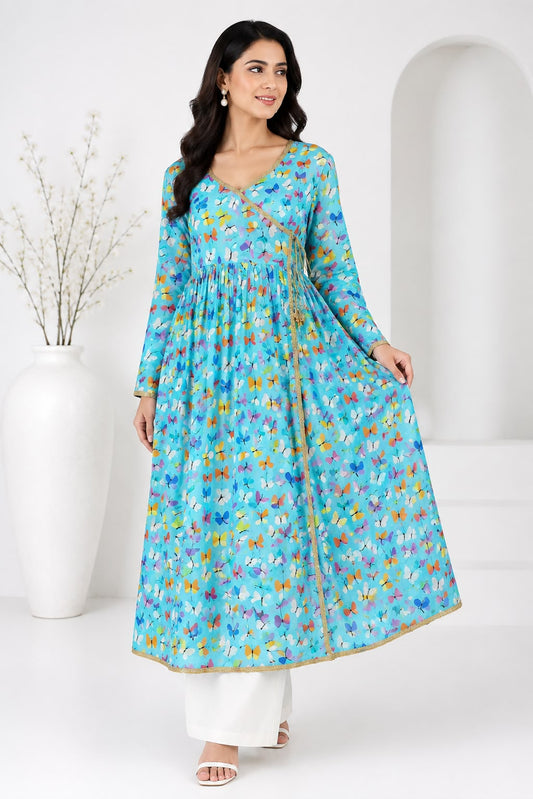 printed frock