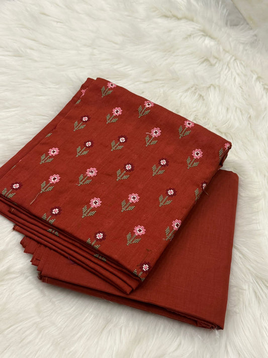 Embroidered 2pc