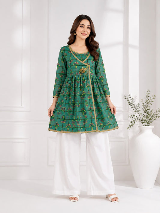 printed frock