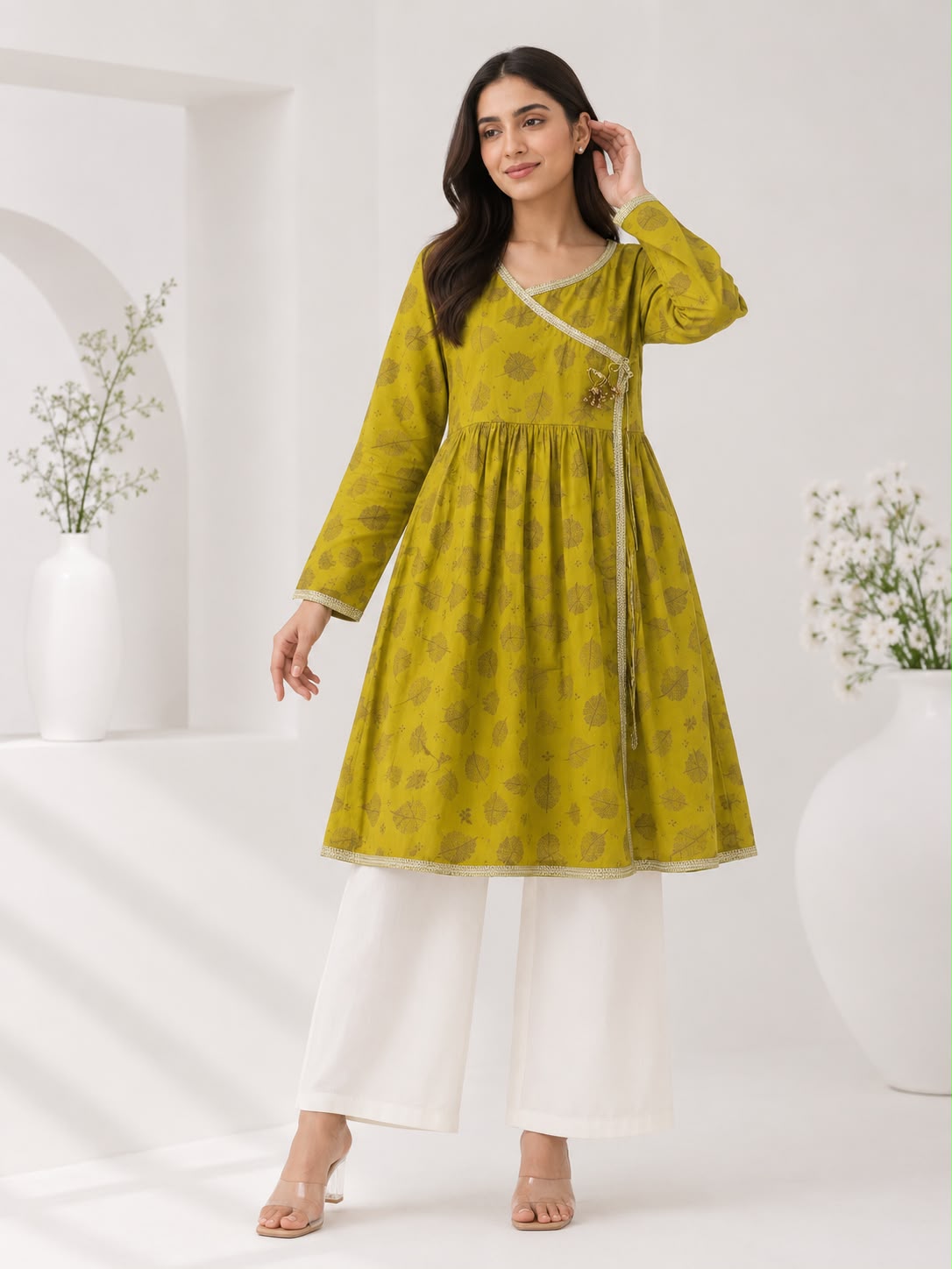printed frock