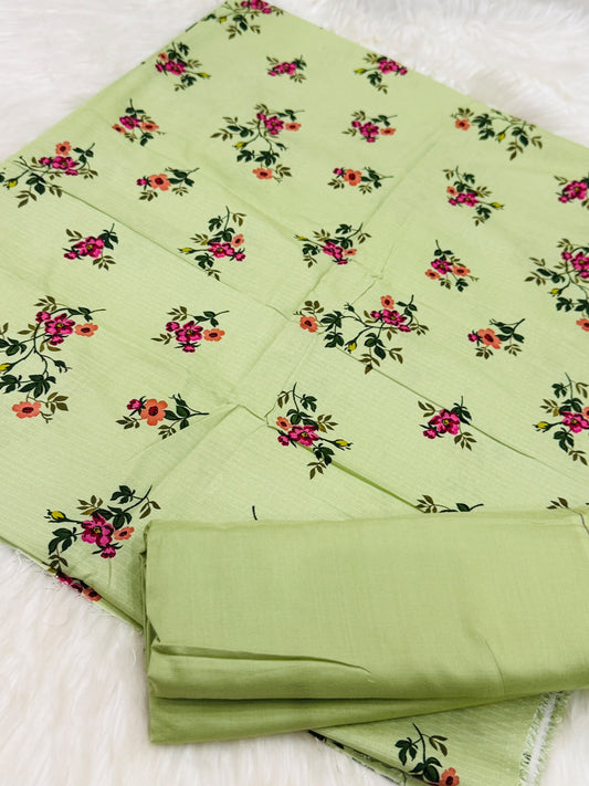 Doria Linen Printed 2PC – Unstitched