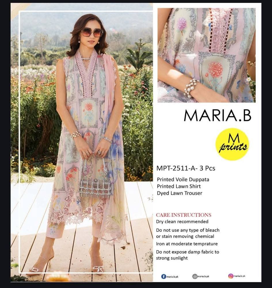 3pc Lawn suit