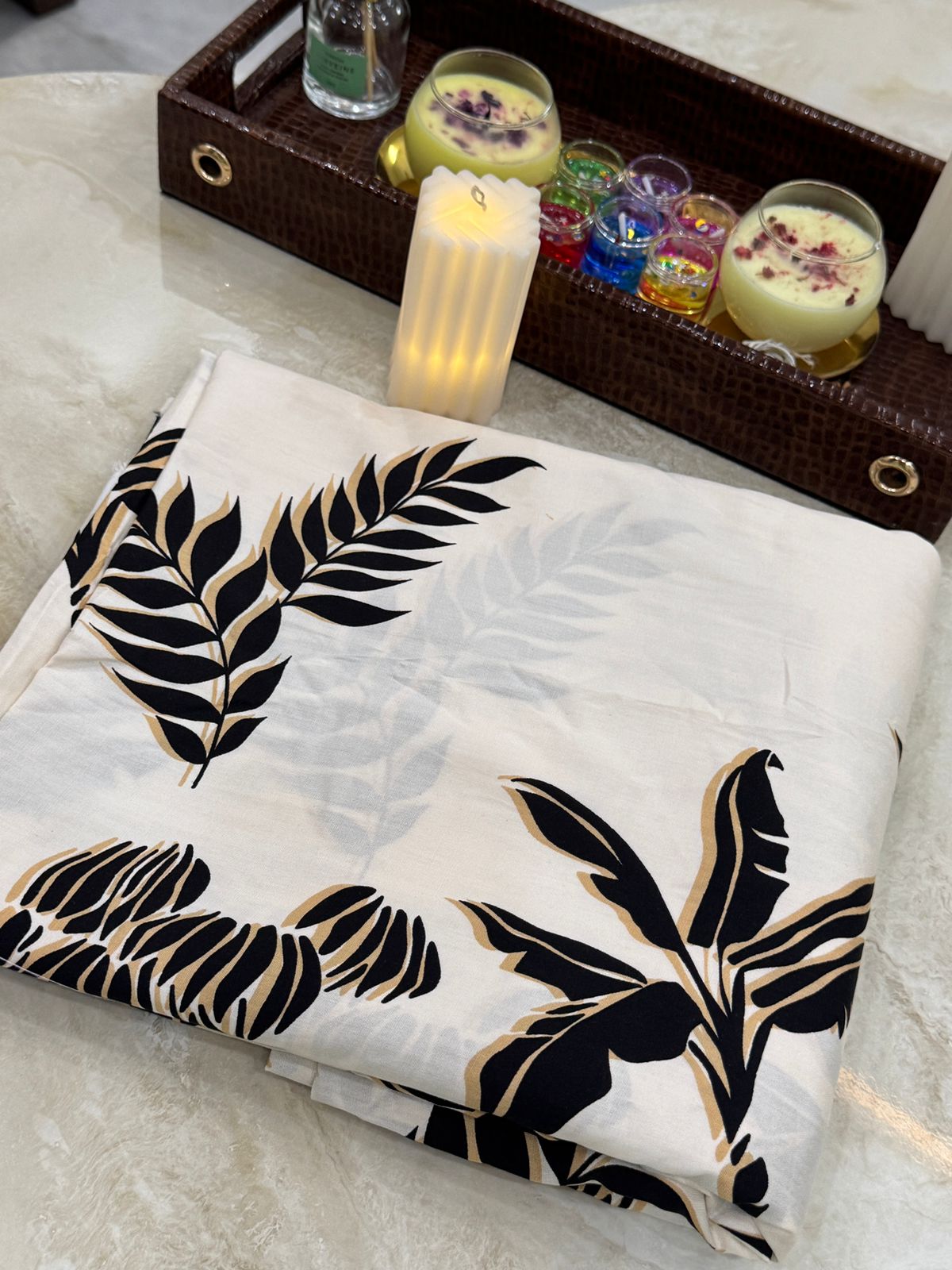 2PC Lilen Unstiched Suit