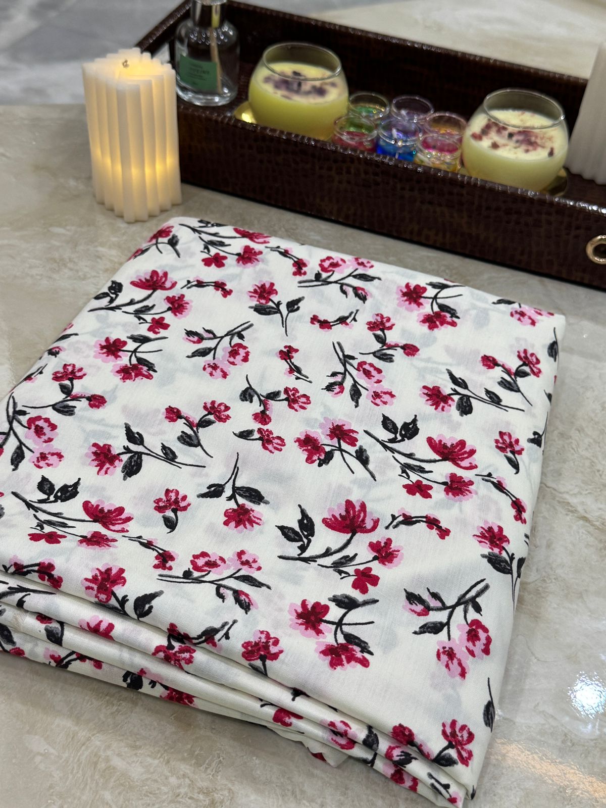 2PC Lilen Unstiched Suit