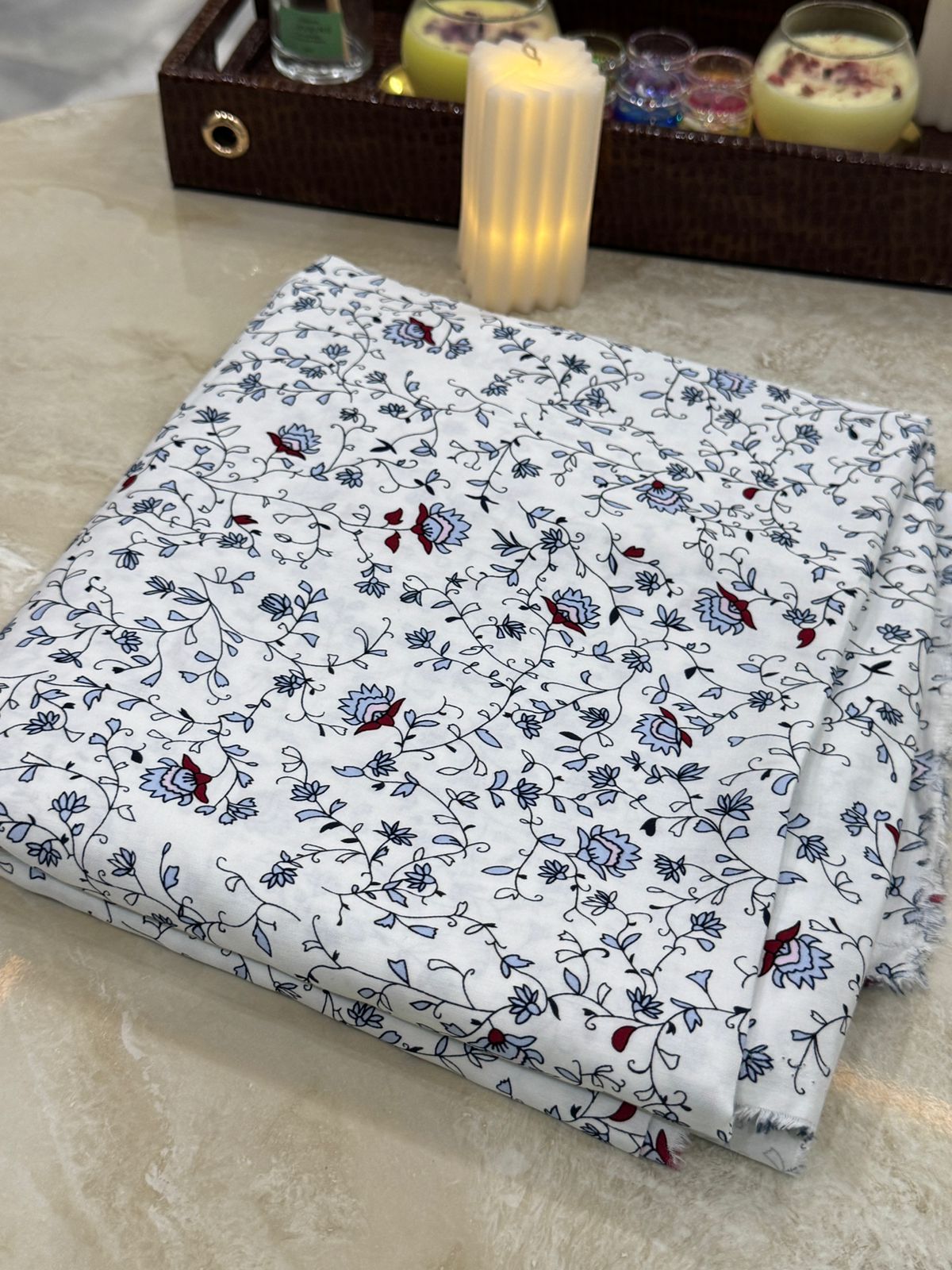 2PC Lilen Unstiched Suit