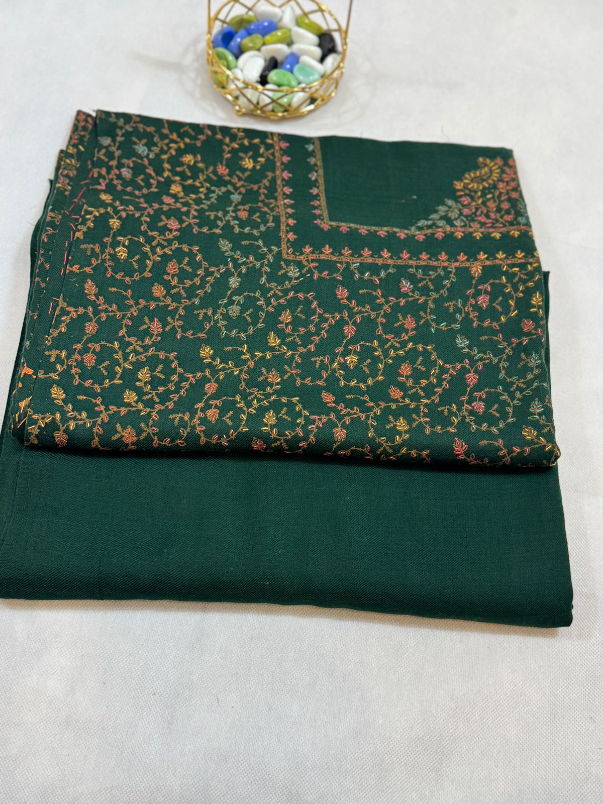 Three pc pashmina suit