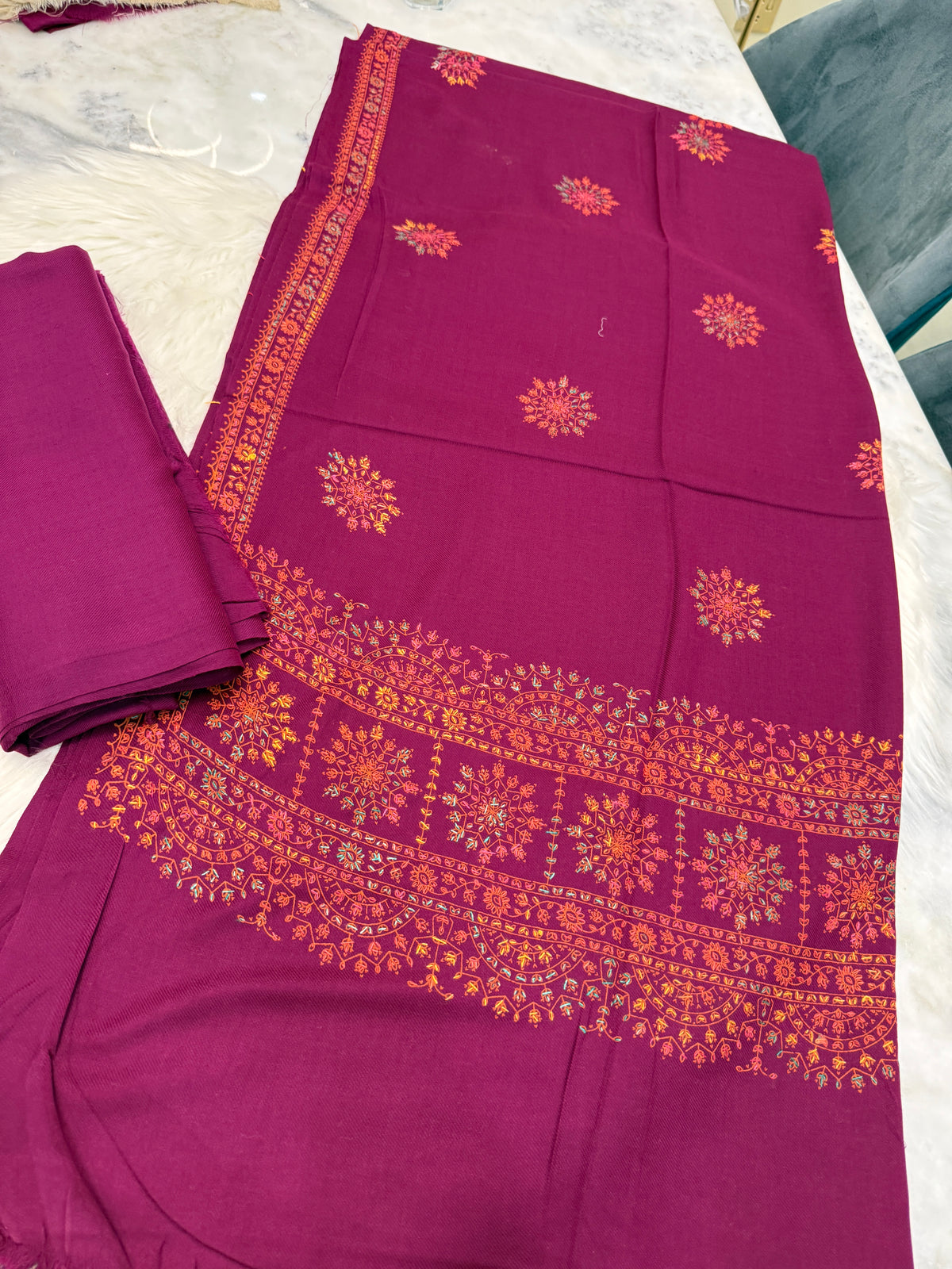 3PC pashmina