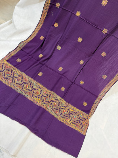 Pashmina big size shawl Mirror work