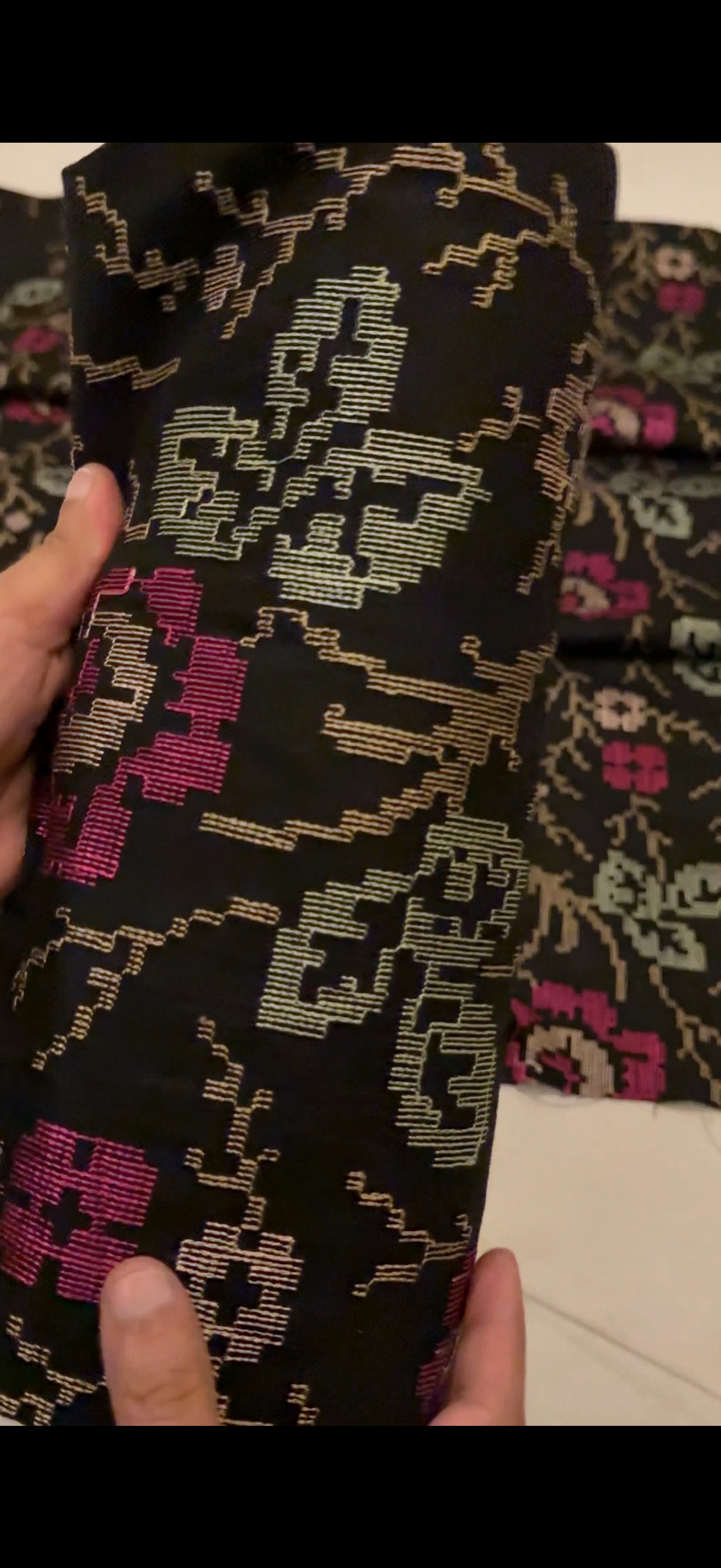 2pc Embroidered suit