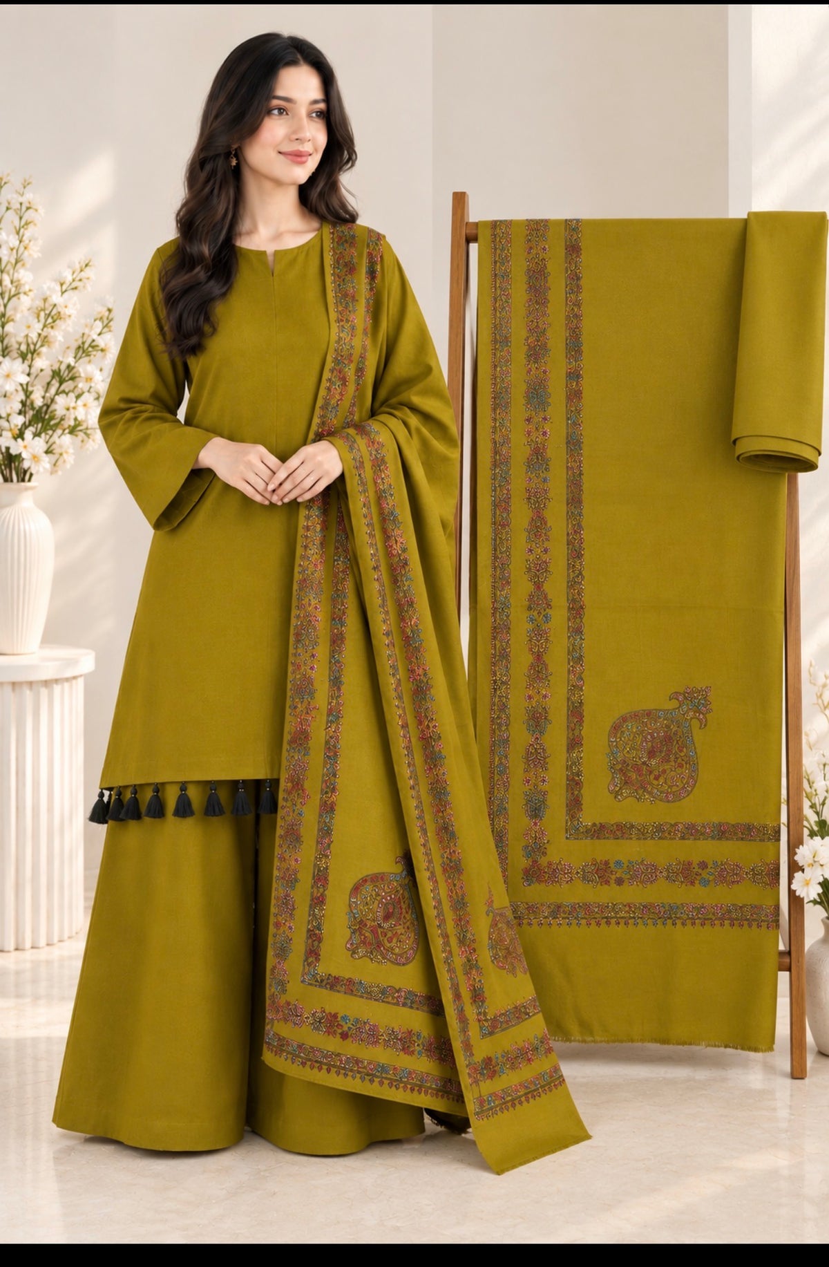 Three pc pashmina