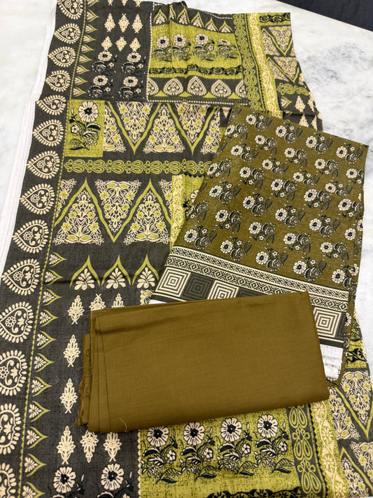 S 5#.  3Pc Lawn suit