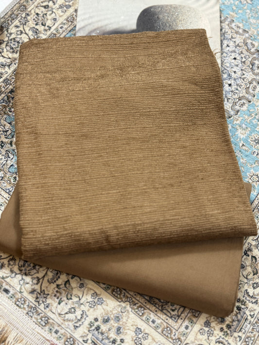 Velvet dhnak two pc