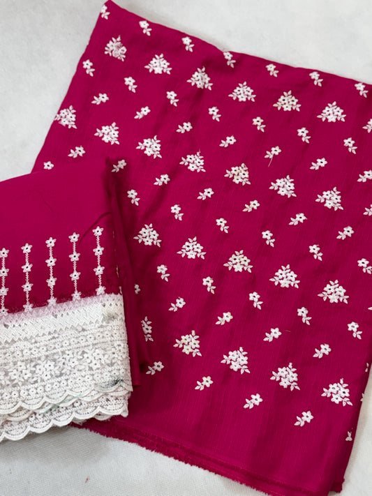 Dhnak embroidered Two pc