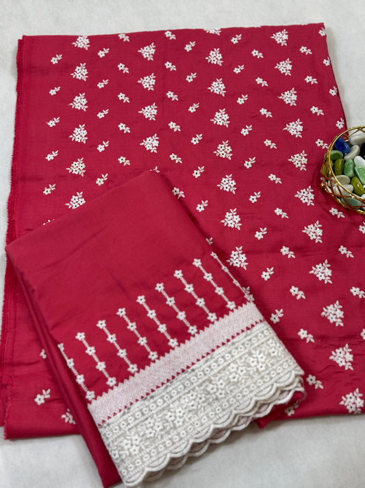 Dhnak embroidered Two Pc