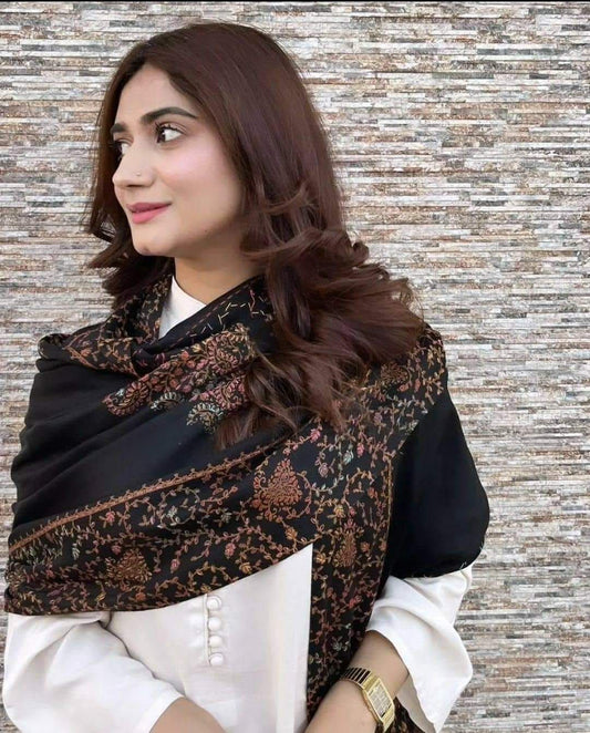 Embroidered Mini shawl