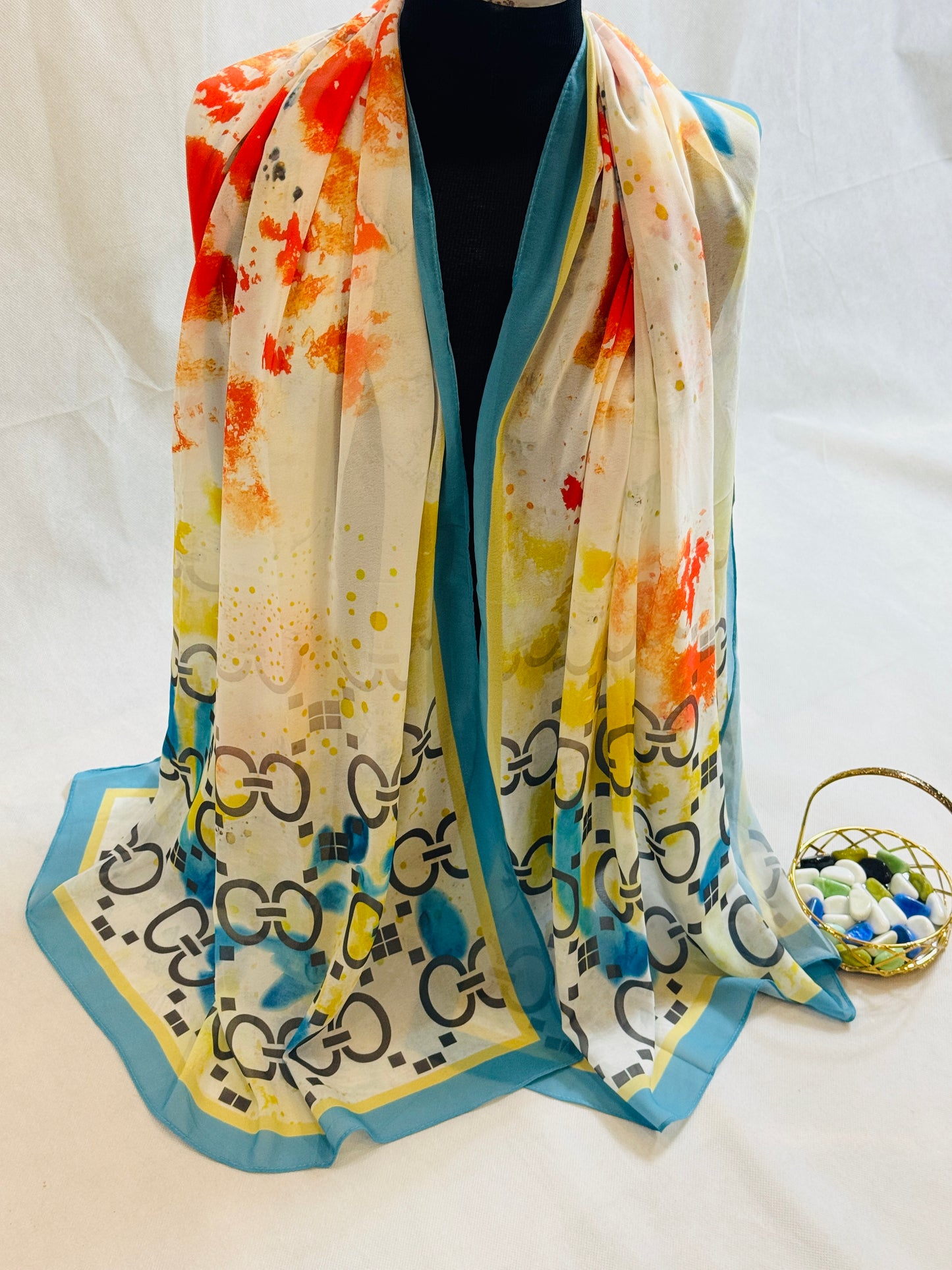 Chiffon scarf