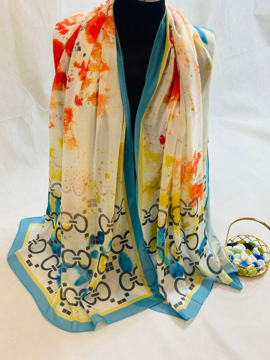 Chiffon scarf