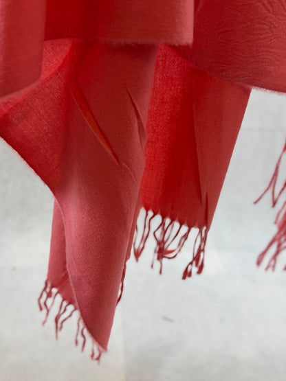 Plan wool mini shawl