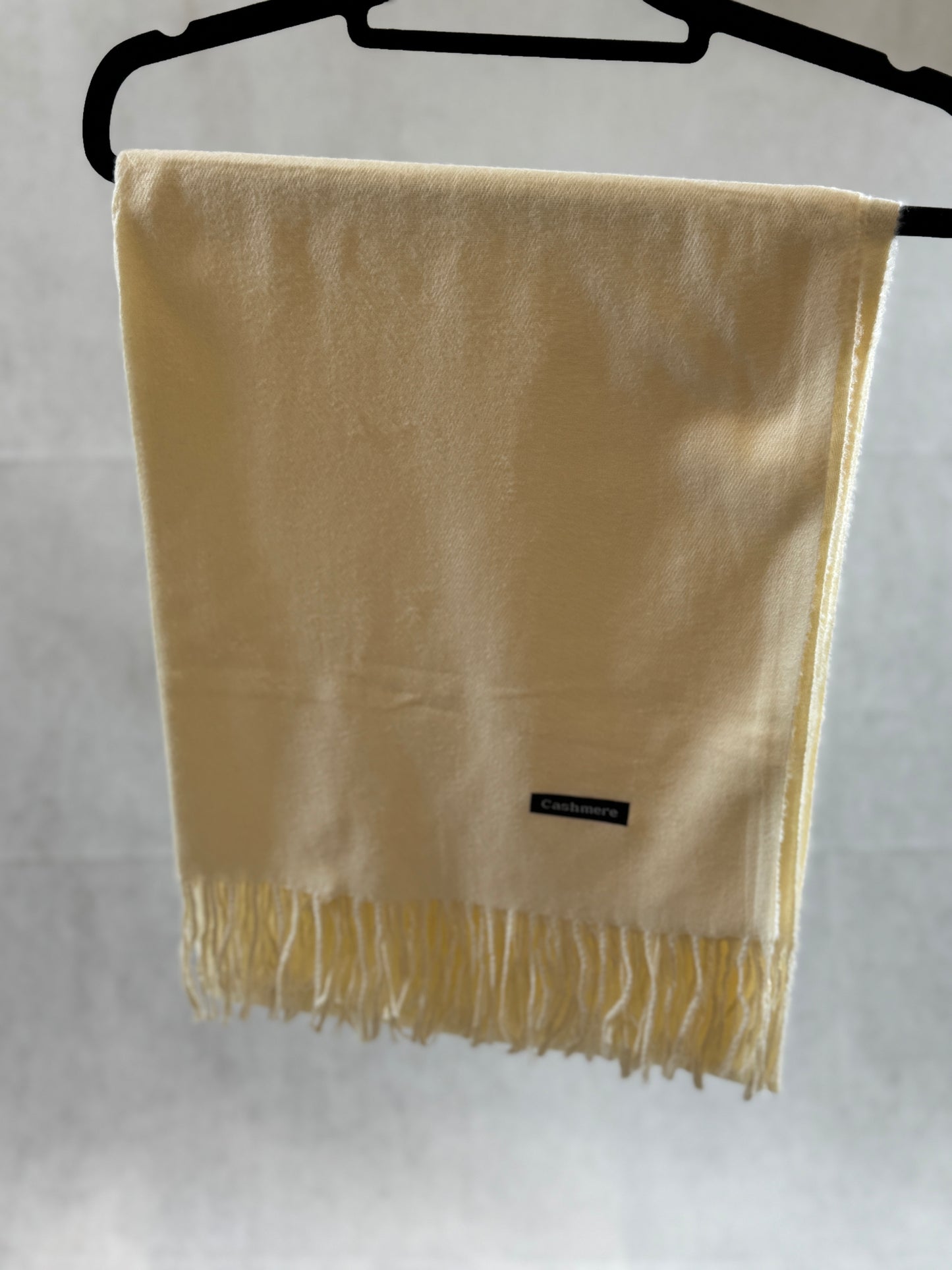 Mini solid shawl wool